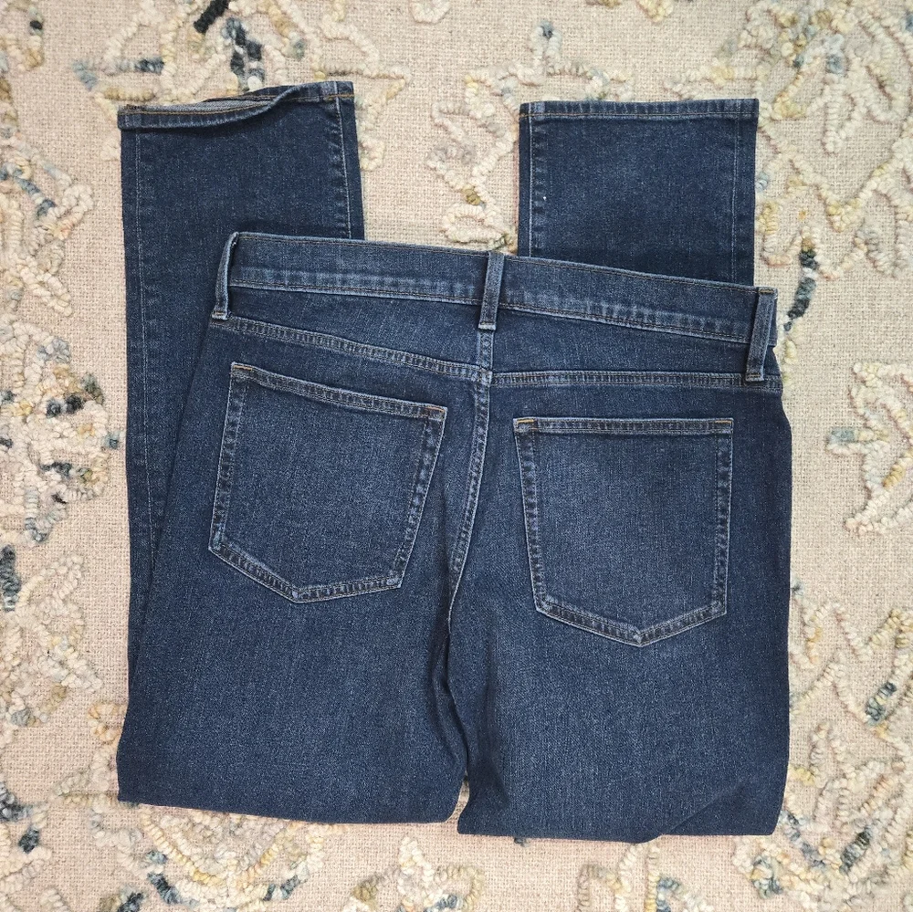 J Crew Straight Fit Jean In Signature Flex
